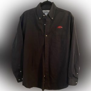 Arkansas Razorbacks men's button down